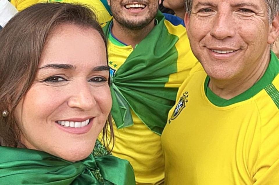 Adriane é única prefeita de capital do Centro Oeste a comparecer em ato de apoio a Bolsonaro.