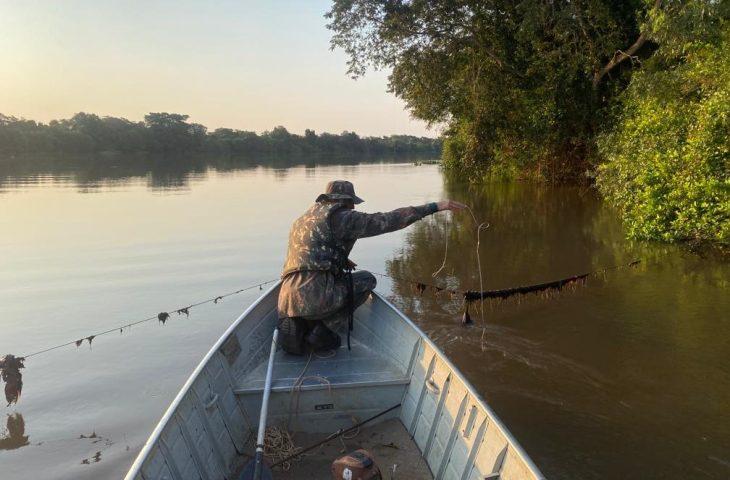Ainda no período de defeso, PMA faz operação com foco na prevenção à pesca predatória.