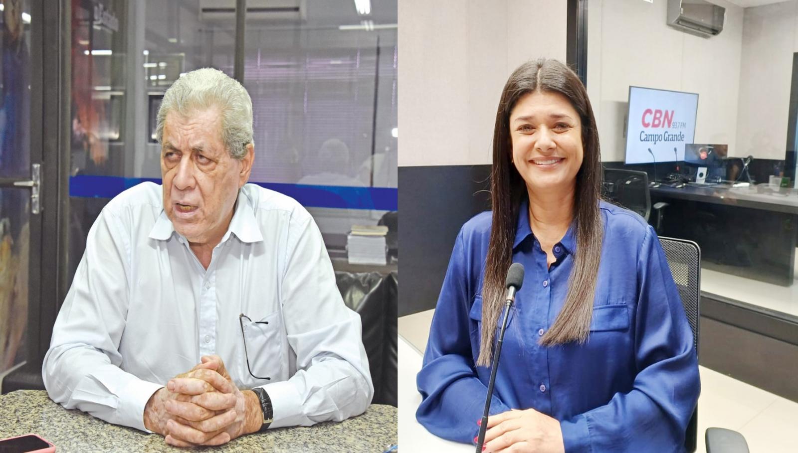 André Puccinelli e Rose Modesto  aguardam pesquisas para baterem o martelo sobre candidatura.