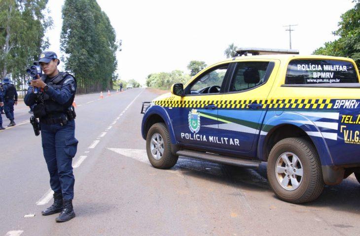 Governo do Estado reforça policiamento em rodovias estaduais de Mato Grosso do Sul. 