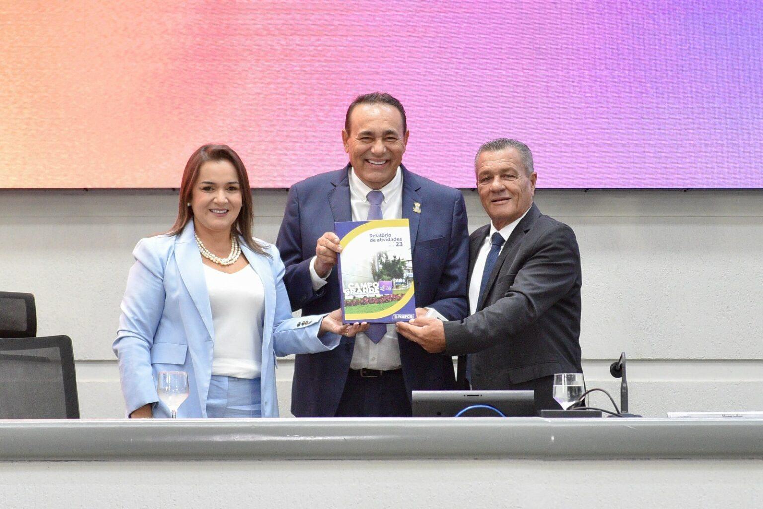 Prefeita Adriane Lopes destaca Compromisso, Oportunidades e Conquistas na abertura do Ano Legislativo em Campo Grande.