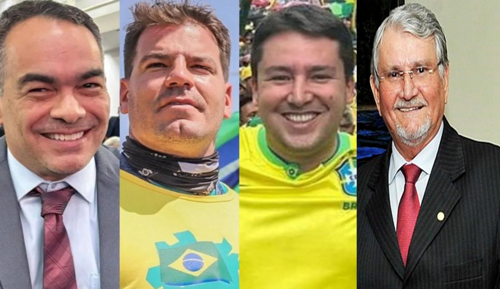 Catan, Contar e Sandro são intimados para responder denúncia apresentada por Zeca.