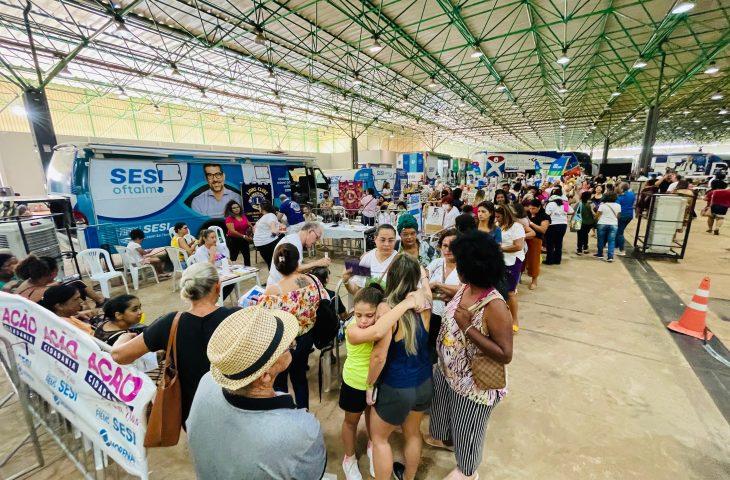 De portões abertos até 16h, Ação Cidadania Para Elas traz garantia de direitos, serviços e autoestima para mulheres.