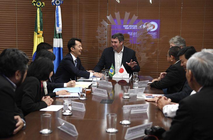Em visita ao MS, embaixador do Japão oferece oportunidades de negócios em diversas áreas.
