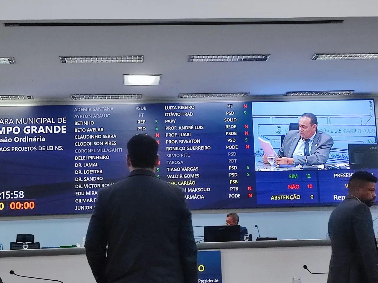 Em votação dividida, vereadores mantêm vetos da prefeitura a projetos do legislativo.