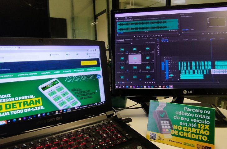 No ar, edição semanal do boletim Detran Mais Perto, Mais Eficiente.