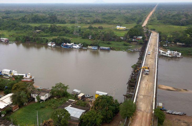 No Pantanal de Corumbá, Ponte do Passo do Lontra terá iluminação em LED solar.