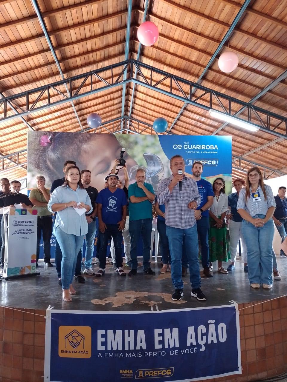 Saneamento básico: Vereador Delei Pinheiro participou  da instalação da rede de esgoto para comunidade da Homex.
