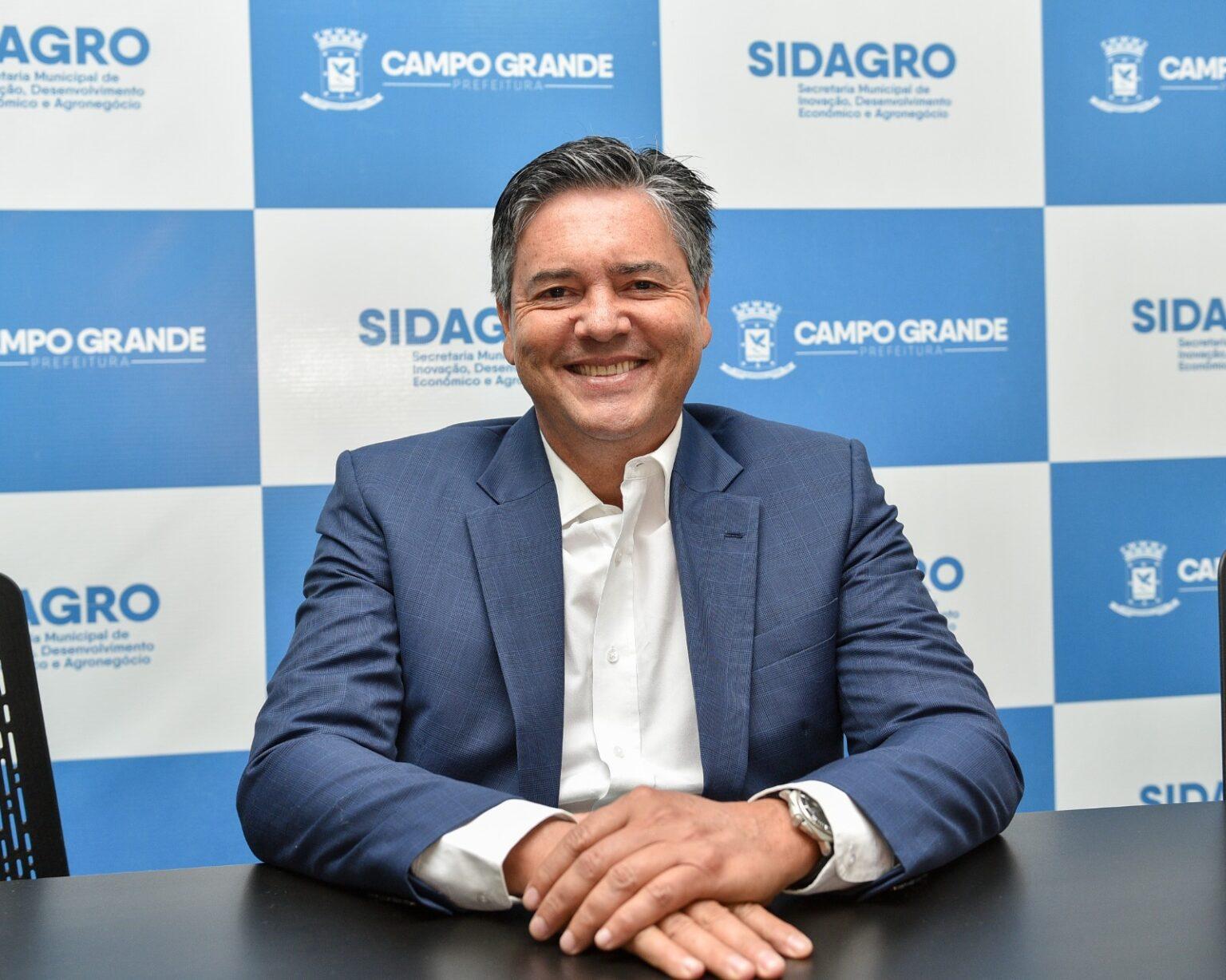 Ademar Silva Junior assume o comando da Secretaria Municipal de Inovação, Desenvolvimento Econômico e Agronegócio de Campo Grande Sidagro.