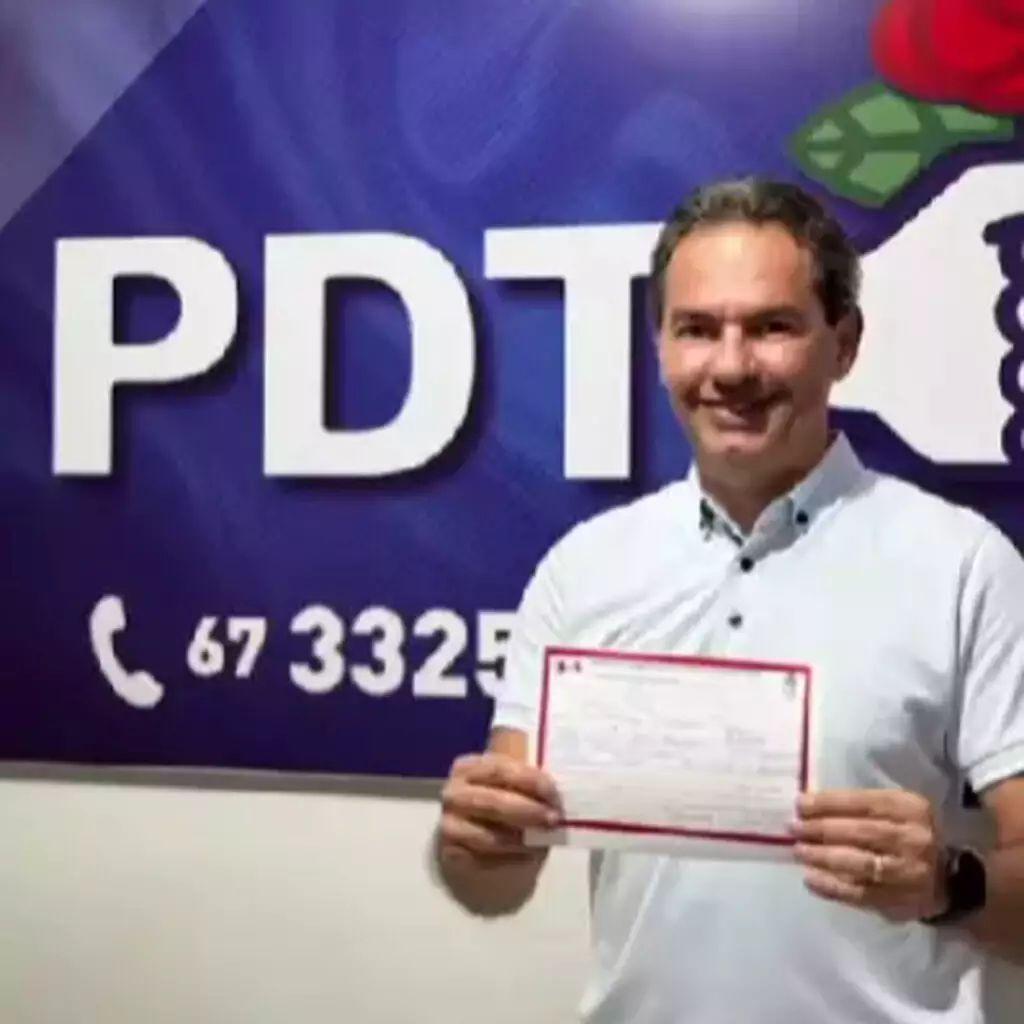 De olho nas eleições municipais, Marcos Trad oficializa filiação ao PDT.