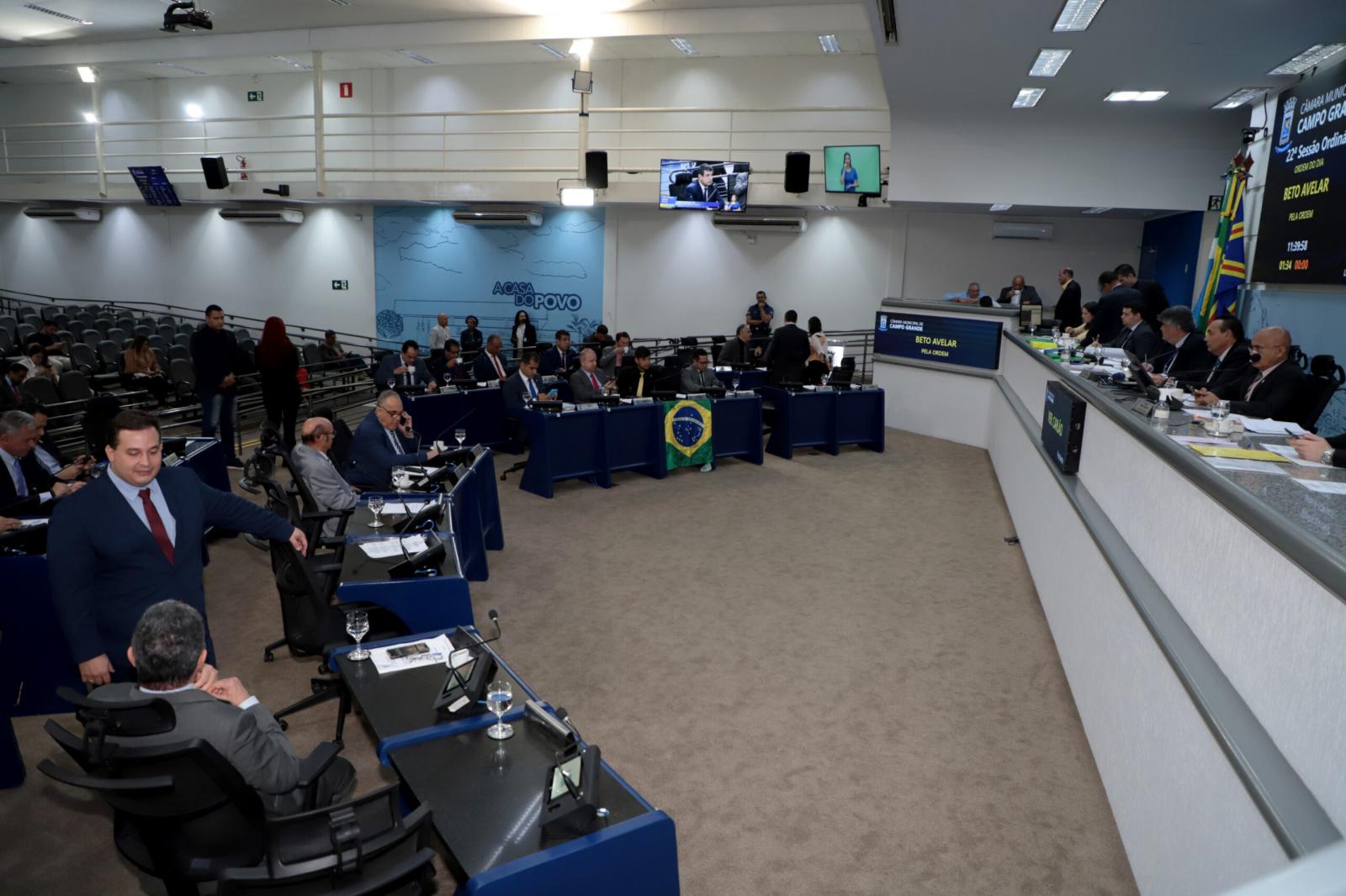 Sete Projetos serão votados na sessão ordinária desta terça-feira.