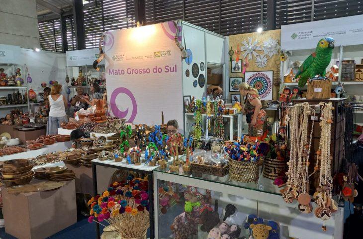 Artesanato de MS é apresentado em evento nacional realizado em Brasília.