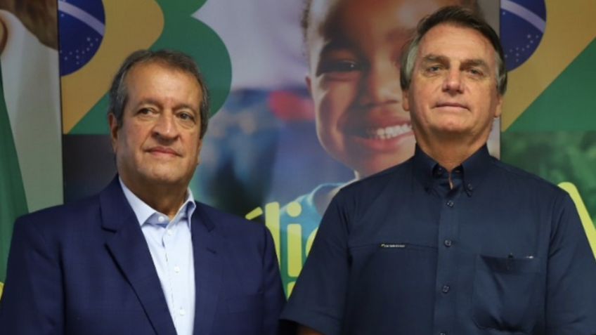 Disputa entre o ex-presidente Jair Messias  Bolsonaro e Valdemar Costa Neto põe em risco aliança com PP em  Mato Grosso do Sul.