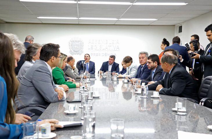 Governo apresenta balanço do MS Day Internacional aos deputados estaduais.