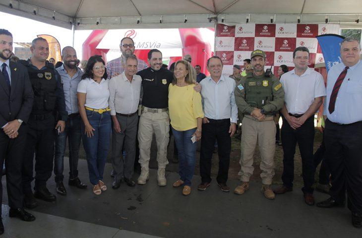 Instituições ligadas ao trânsito dão início às ações do Maio Amarelo em Mato Grosso do Sul.