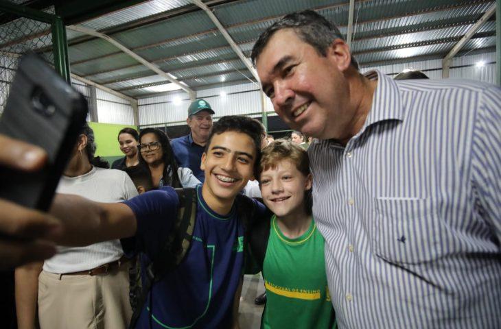 Investimento: duas escolas e obra de acesso a distrito são entregues pelo Governo de MS em Eldorado.