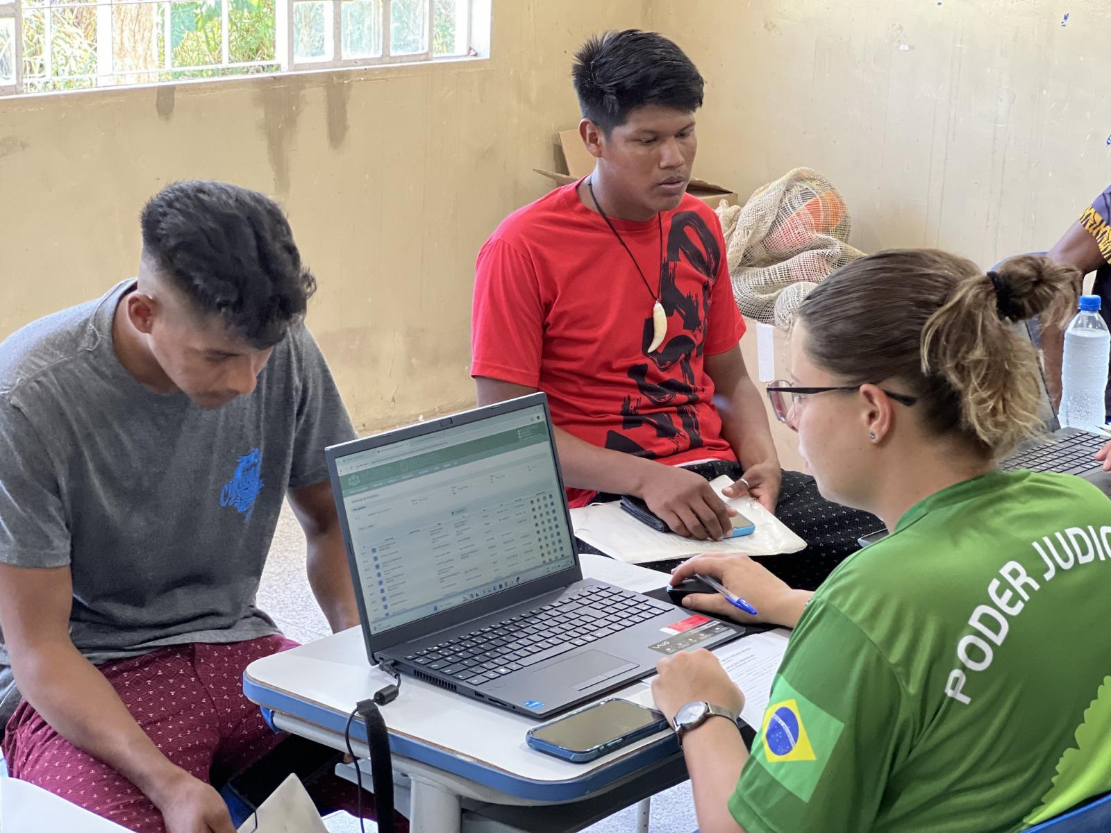 Juizados em Ação realiza mais de 600 atendimentos em comunidade indígena no Pantanal.