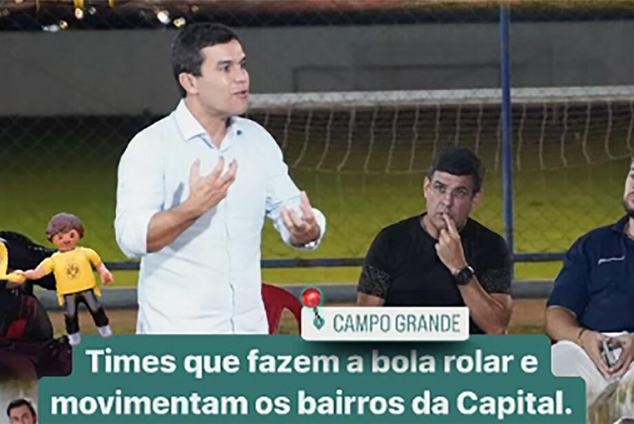 Líder de Adriane Lopes na Câmara, Beto Avelar participa de reunião política com Beto Pereira.