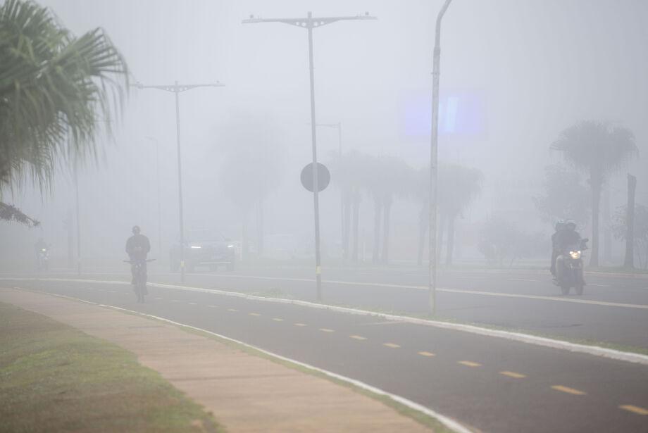 Mato Grosso do Sul tem previsão de alta nebulosidade e baixas temperaturas nesta segunda-feira.