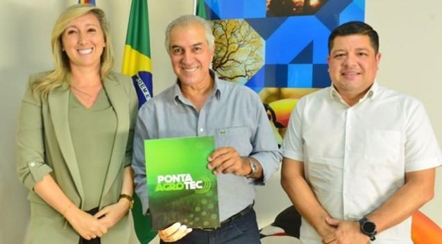 Modelo sustentável do Reinaldo  Azambuja é destaque na Agrotec 2024.