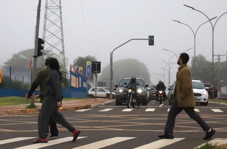 Terça-feira tem probabilidade de geada e pode registrar a temperatura mais baixa até o momento.