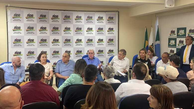 André Puccinelli confirma que desistiu de  ser pré-candidato a prefeito de Campo Grande nas eleições de 2024.