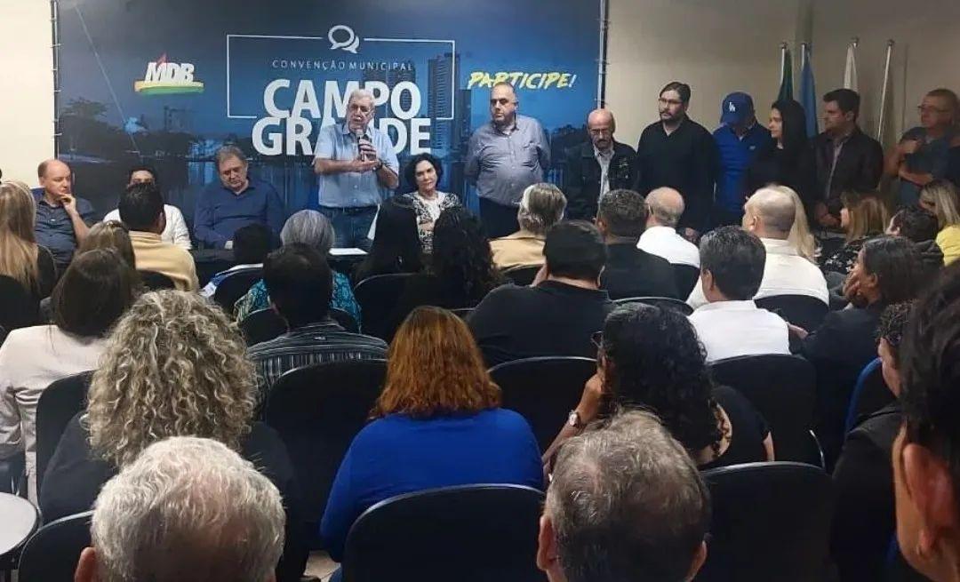 André Puccinelli reúne MDB amanhã para anunciar decisão sobre a sua pré-candidatura para prefeito de Campo Grande.
