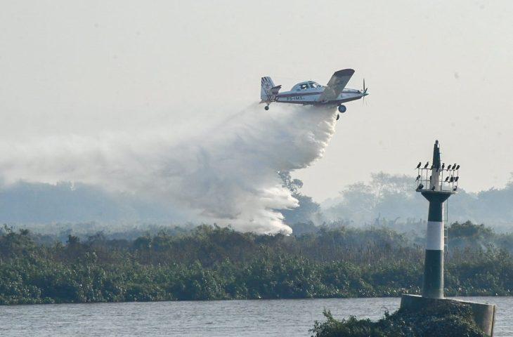 Decreto de emergência em MS garante celeridade na resposta aos incêndios florestais no Estado.