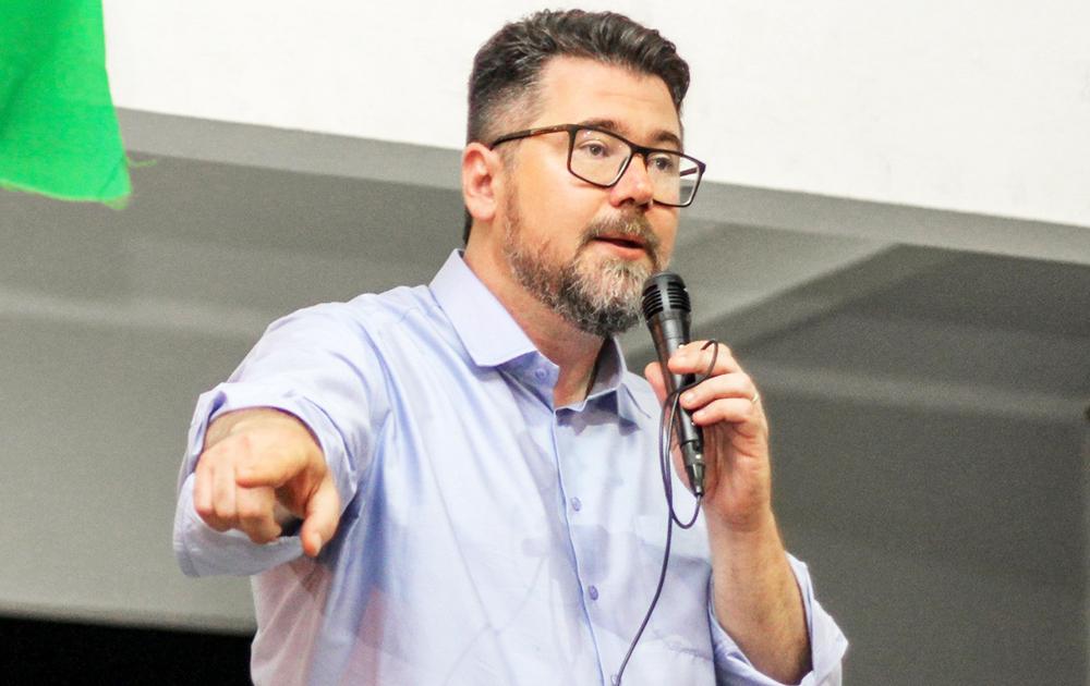 Após lançar candidatura a prefeito de Campo Grande, o Deputado Marcos Pollon deve perder presidência do PL Estadual.