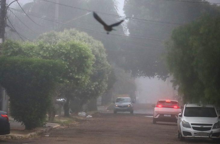 Semana inicia com temperaturas amenas e tempo instável em Mato Grosso do Sul.