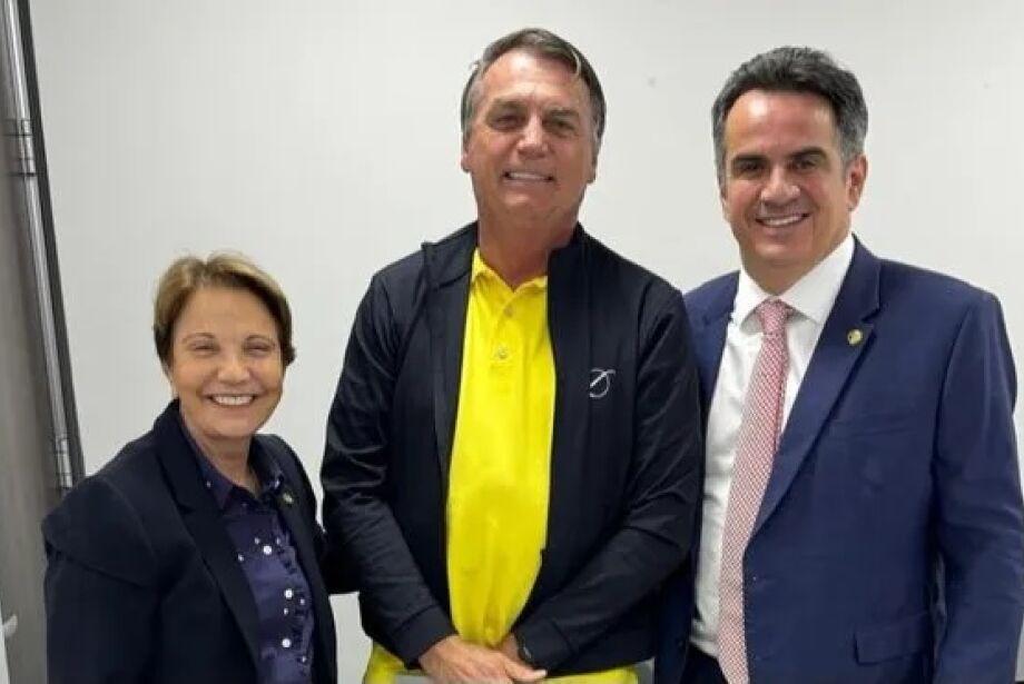 Tereza Cristina  se reúne com Bolsonaro e, mesmo sem apoio, não abre mão de Adriane Lopes.