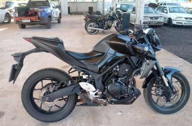 Leilão do Detran-MS tem moto esportiva com lance cinco vezes abaixo do valor de mercado.