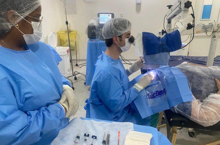 MS Saúde realiza 460 procedimentos oftalmológicos em Dourados e Bela Vista.