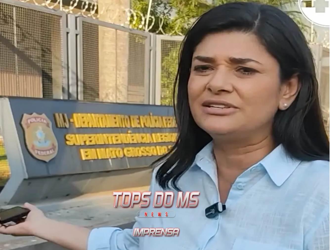 A candidata a prefeitura de Campo Grande Rose Modesto vai à Polícia Federal para denunciar rede de fake News e mentiras sobre o seu nome.