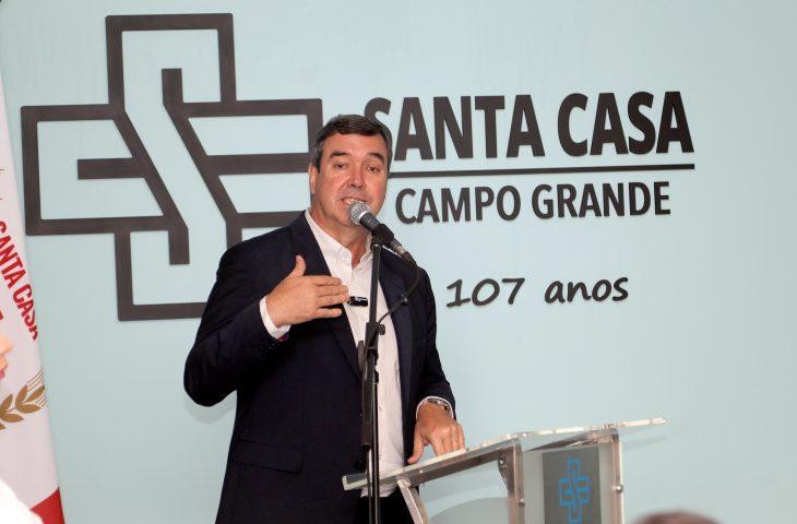 Com foco nos pacientes da Capital, Governo de MS assina convênio de R$ 15 milhões com a Santa Casa.