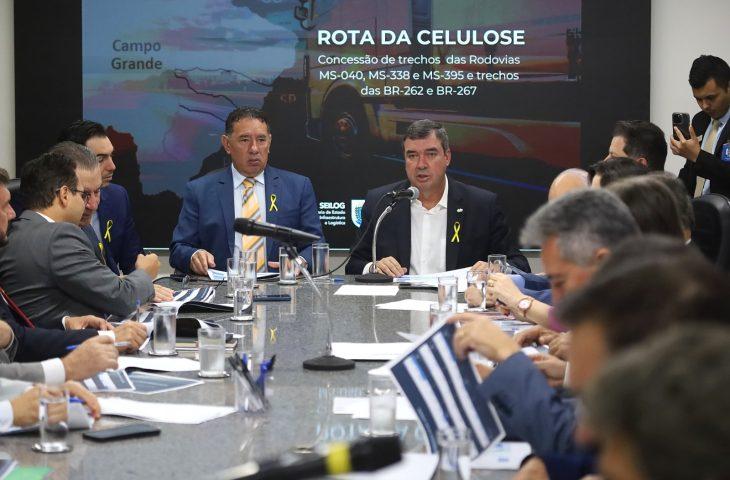 Governo de MS esclarece dúvidas e apresenta aos deputados vantagens sobre concessões de rodovias.