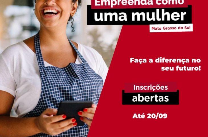 Mulheres empreendedoras podem fazer capacitação gratuita; vagas estão abertas até sexta-feira.