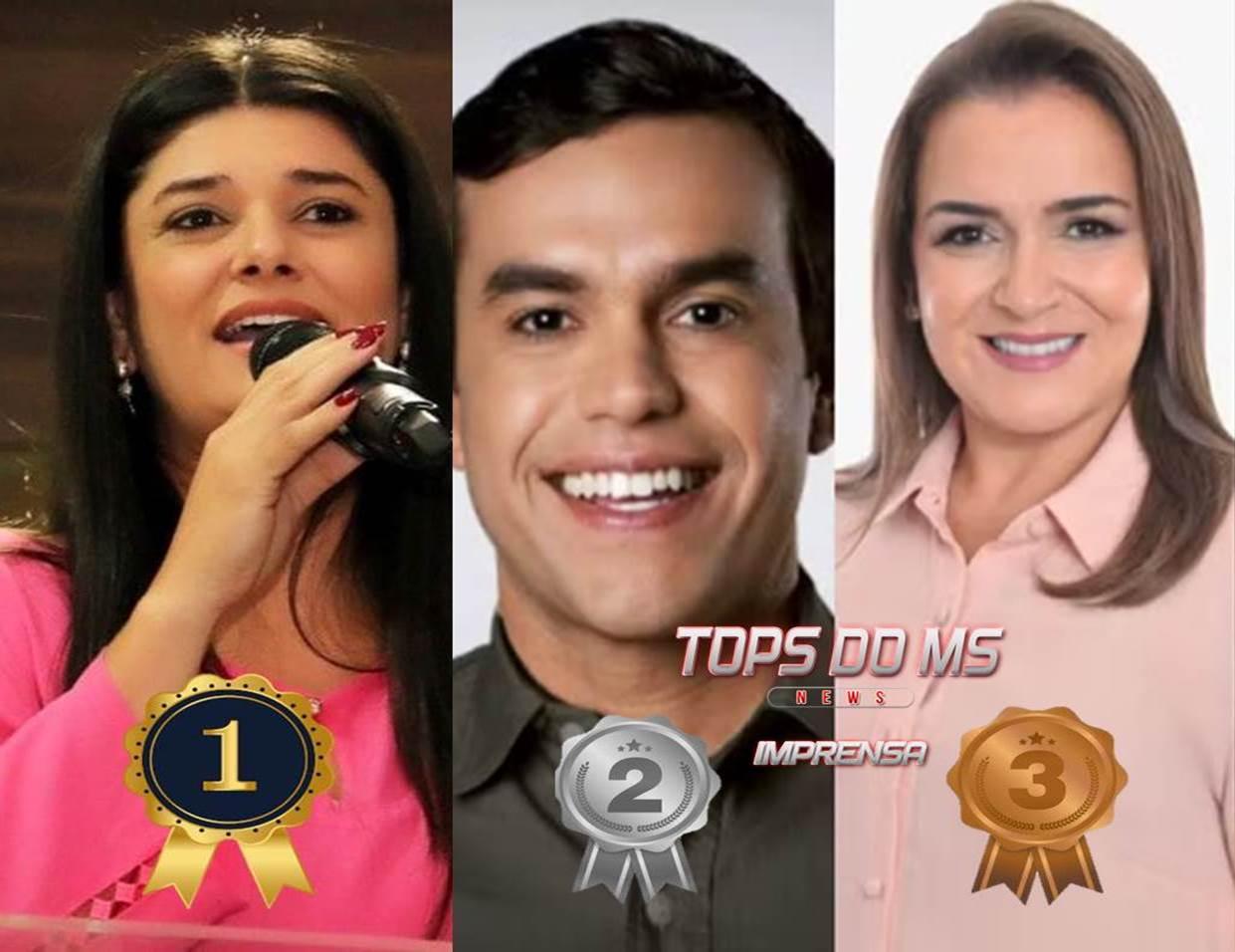 Rose Modesto lidera em 1° lugar com 36,9%; Beto, 19%; e Adriane, 15,5%, na disputa pela prefeitura municipal  de Campo Grande.
