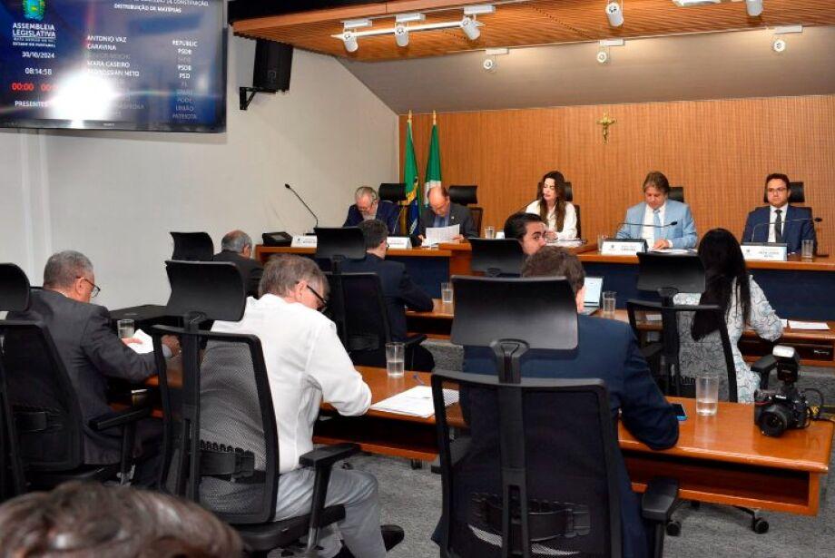 CCJR aprova pareceres à Lei Orçamentária Anual de R$26,4 bilhões.