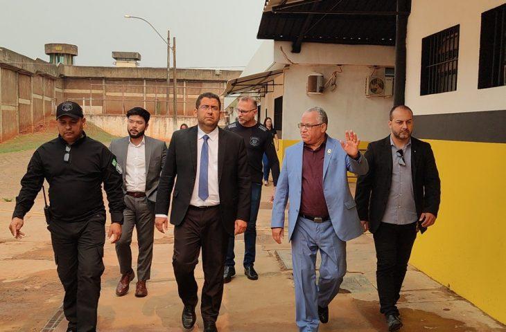 Diretor de Políticas Penitenciárias da Senappen elogia segurança dinâmica da Polícia Penal de MS.