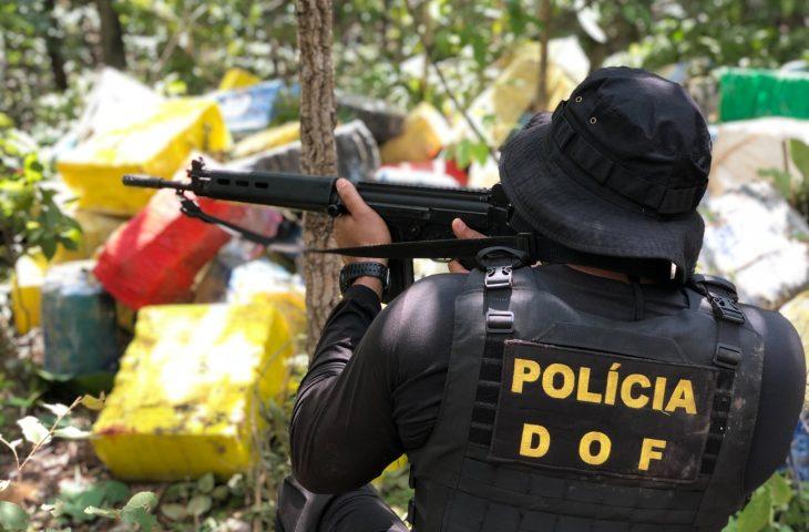 Mato Grosso do Sul intensifica combate ao tráfico e registra aumento de 33% nas apreensões de drogas.