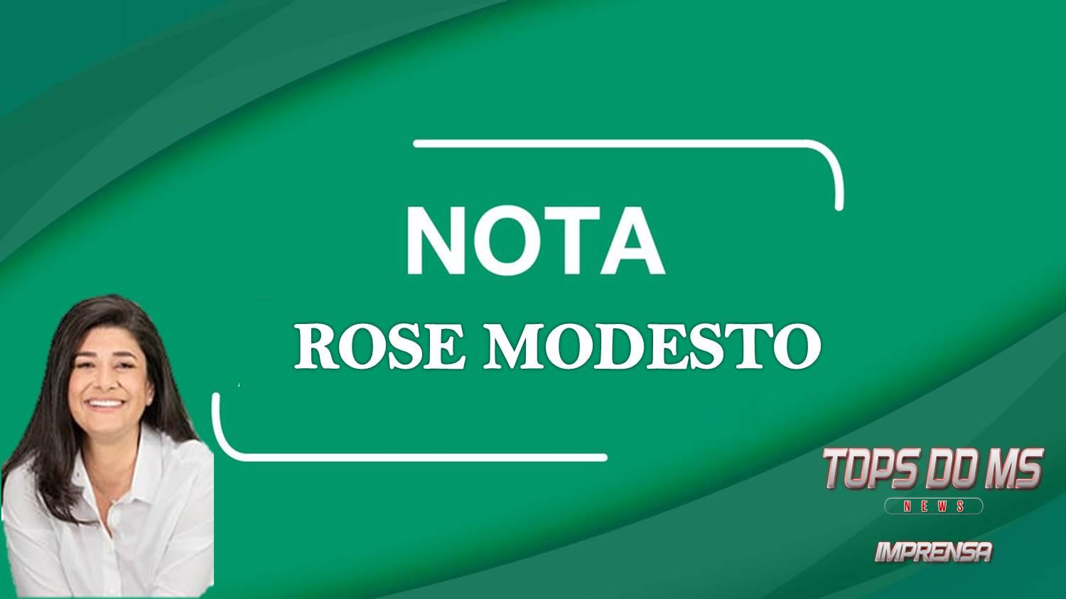 Rose Modesto  procura a Policia Federal  para denunciar tentativa de rastreamento em seu  veículo.