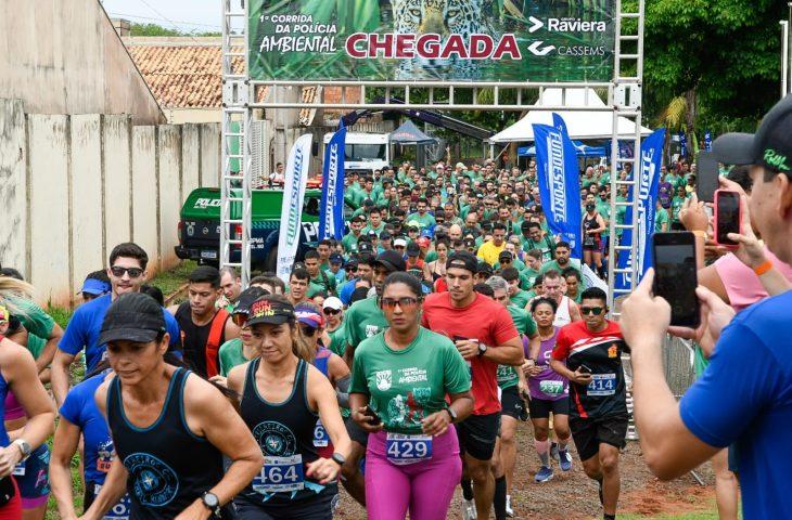 Com aventura e educação ambiental, corrida da PMA reúne 350 atletas em Campo Grande.