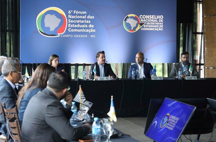 Com debates, palestras e troca de informações, Fórum Nacional de Comunicação teve resultados positivos em MS.