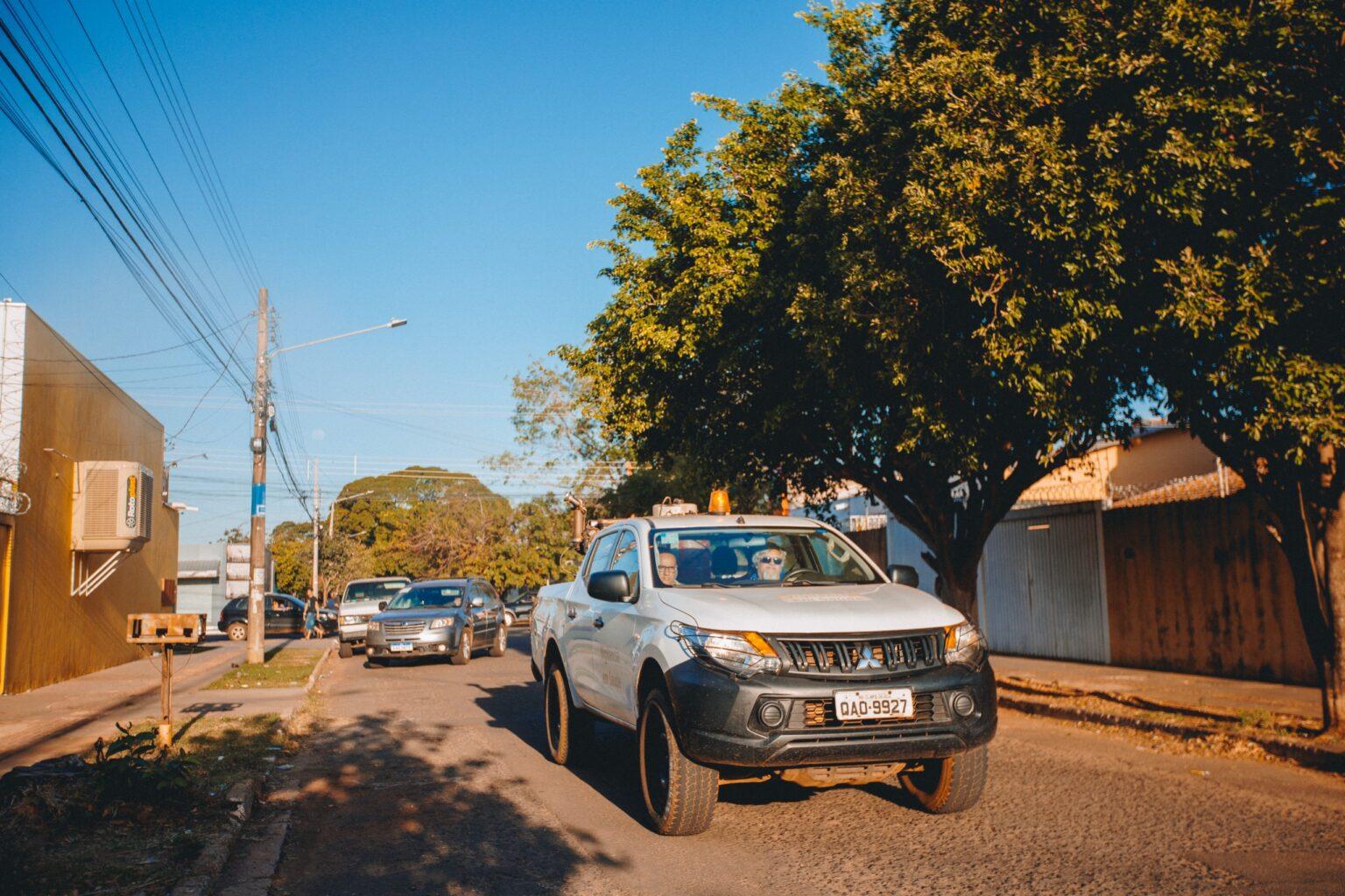 Fumacê percorre sete bairros nesta terça-feira.