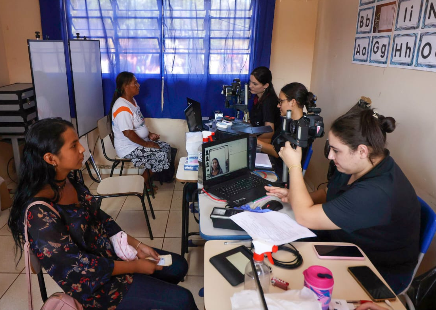  Indígenas da aldeia Te yíkue de Caarapó recebem atendimentos do judiciário durante MS em Ação.
