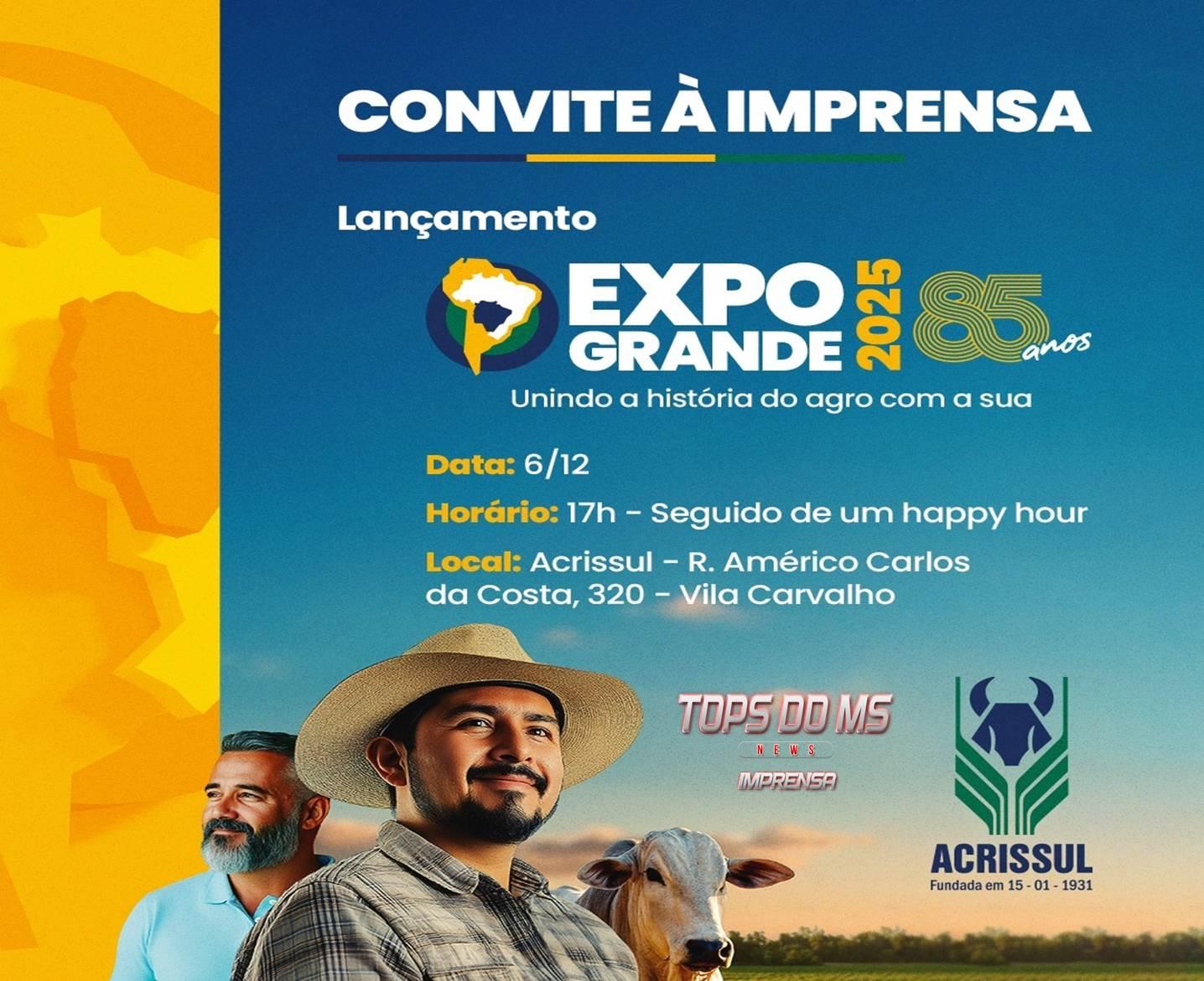 Lançamento Oficial da Expogrande 2025.