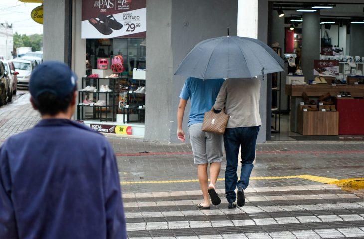 MS tem semana com previsão de chuva e chegada de frente fria.