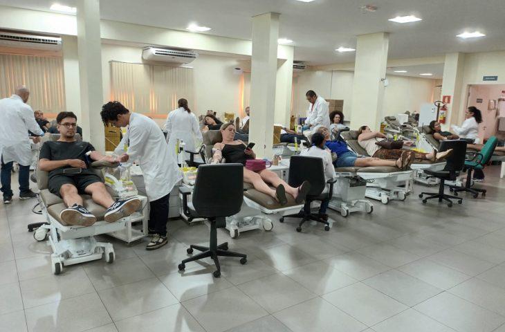 Semana do Doador de Sangue: Hemosul supera meta de doações no Dia D.
