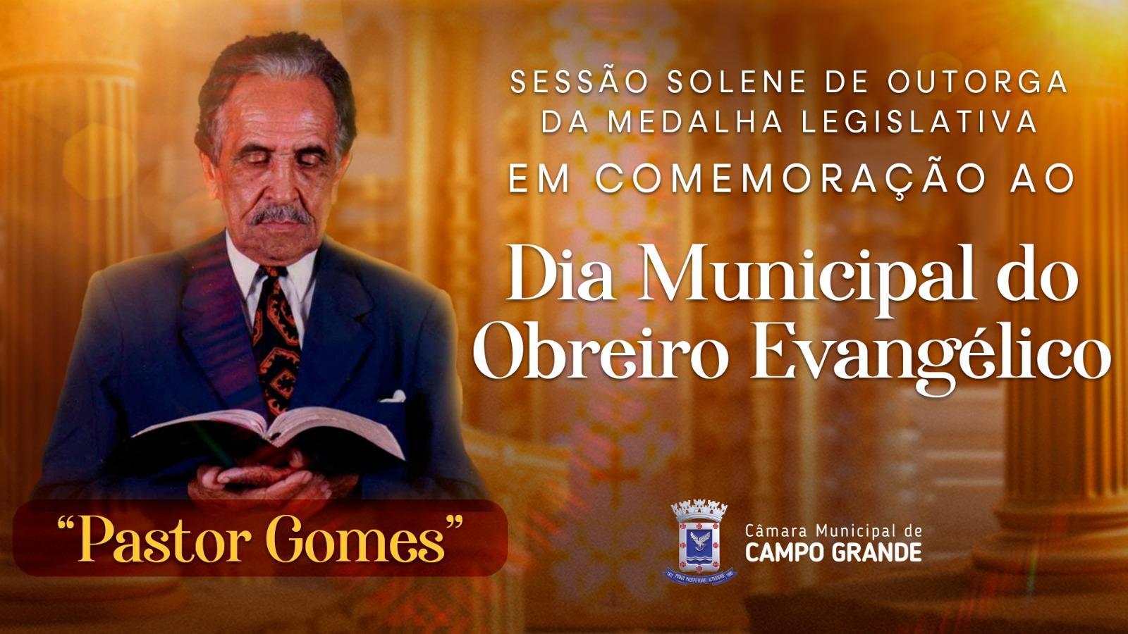 Solenidade nesta quarta-feira comemora o Dia do Obreiro Evangélico.